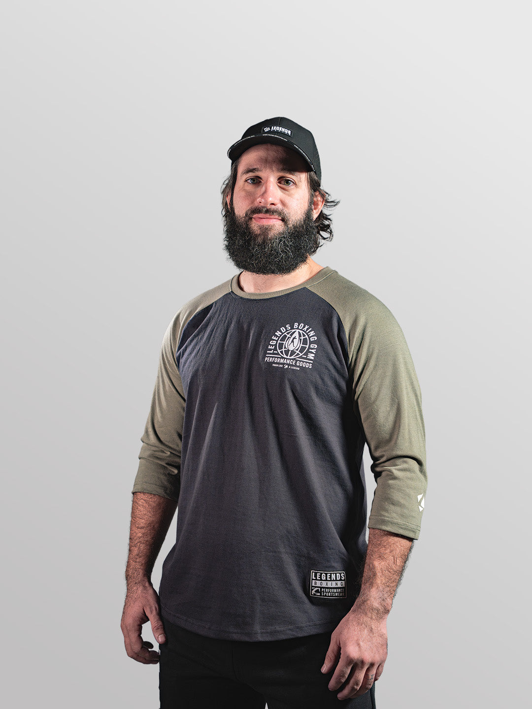 Men's Hands Up Baseball Tee Legends Boxing Wholesale