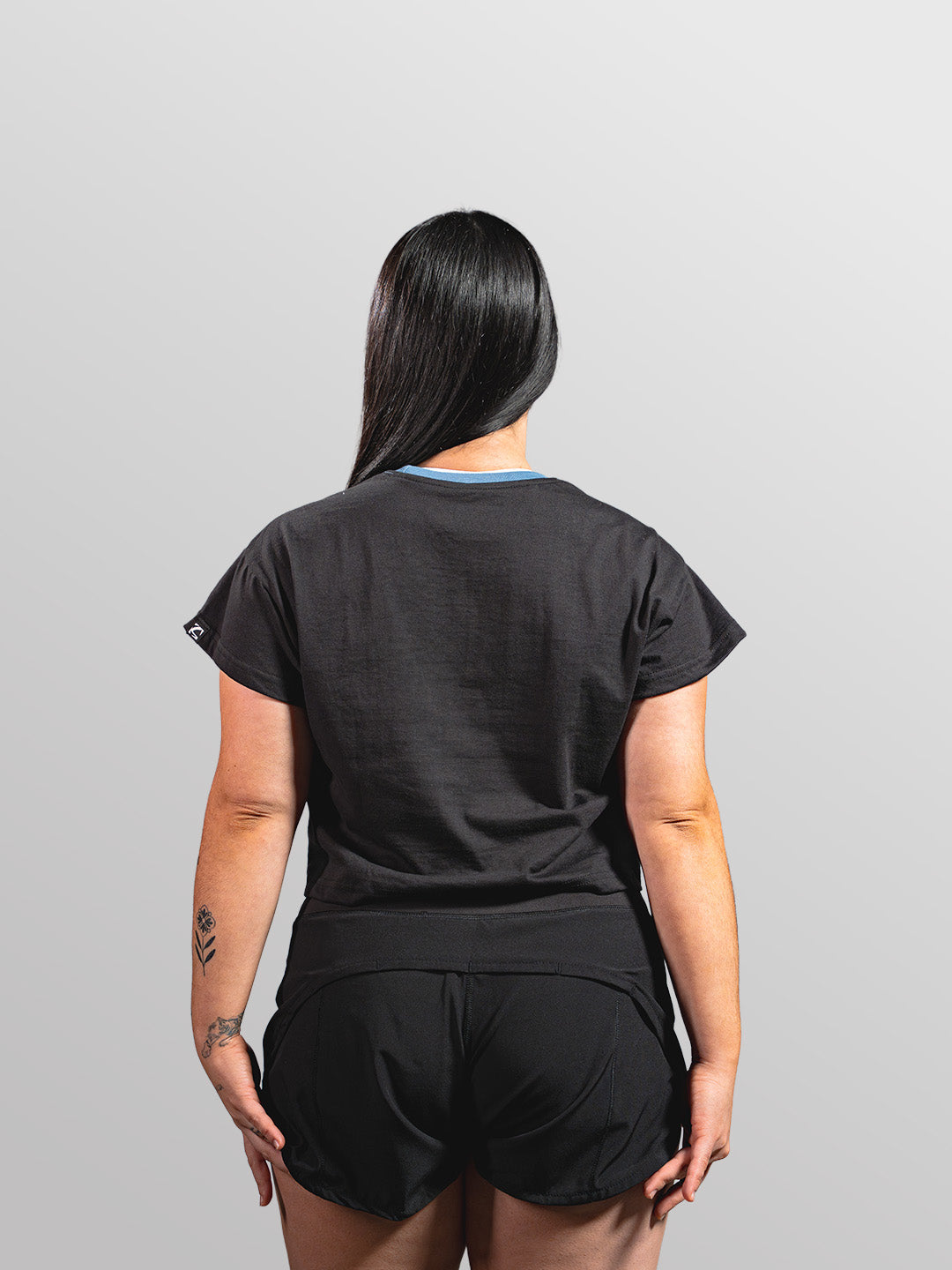 Women's Retro Crop Tee Q Star