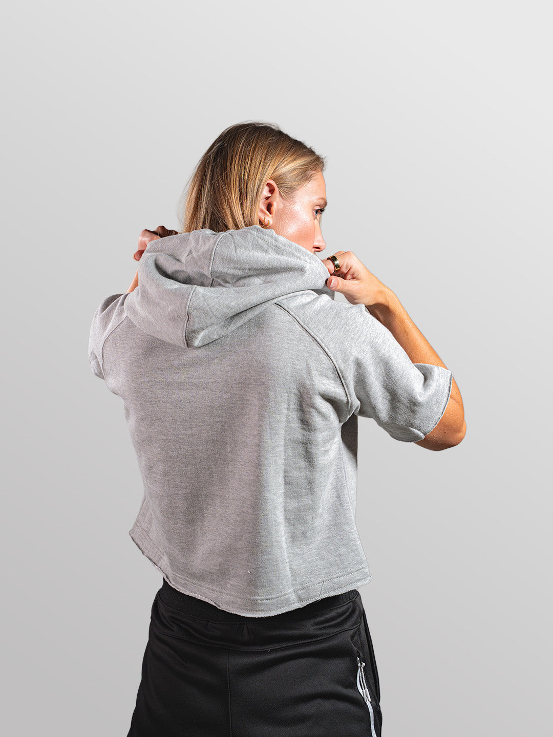 Women's Crop Tuff Hoodie Mati International