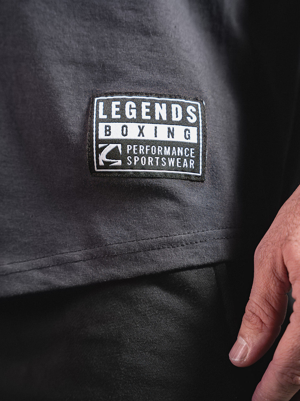 Men's Hands Up Baseball Tee Legends Boxing Wholesale