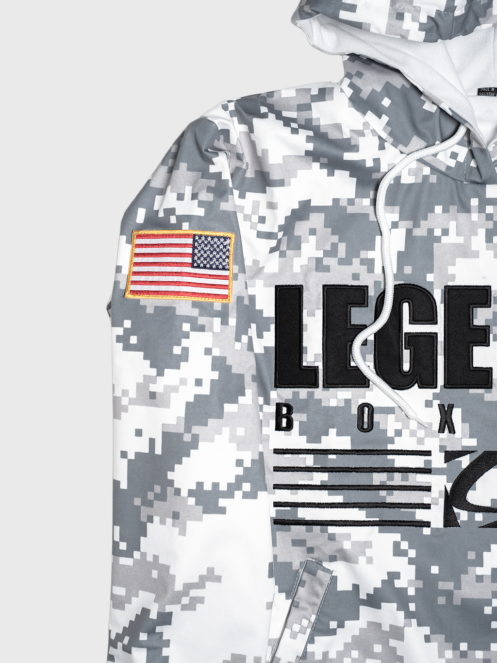 Camo Soft Shell Pullover Jacket Mati International