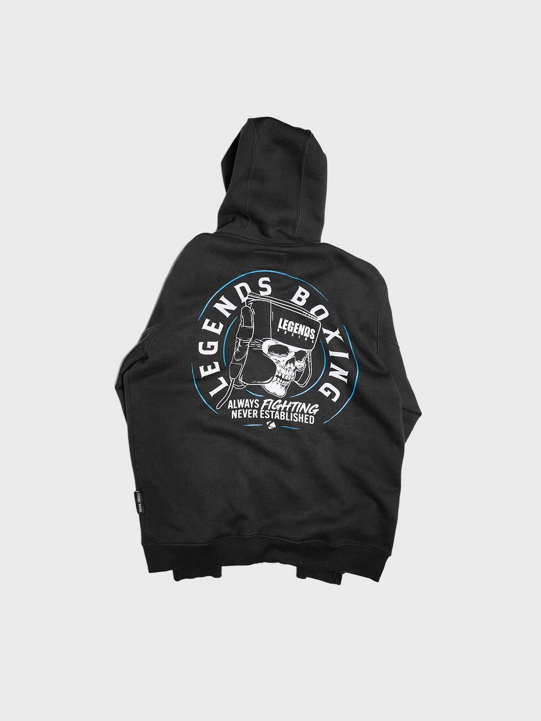 Skull Fleece Zip-Up Q Star